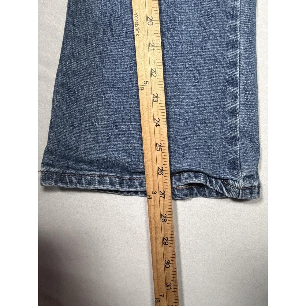Free People Jeans Womens 27 Blue Flare Leg Medium Wash Denim Casual Pants